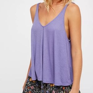 2. Free People Dani Tank Dusty Iris